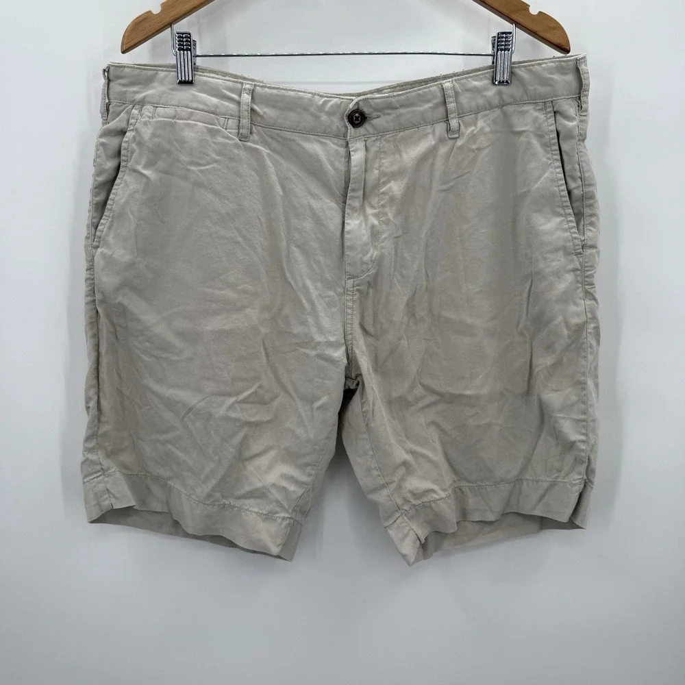 Faherty Chino Shorts‎ Tan Mens Size 38 X 10